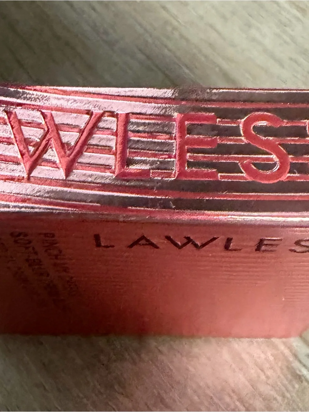 LAWLESS Cream Blush - Bright Rose Pink